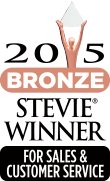2015 Bronze Stevie Winner Logo