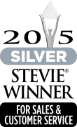 2015 Silver Stevie Winner Logo
